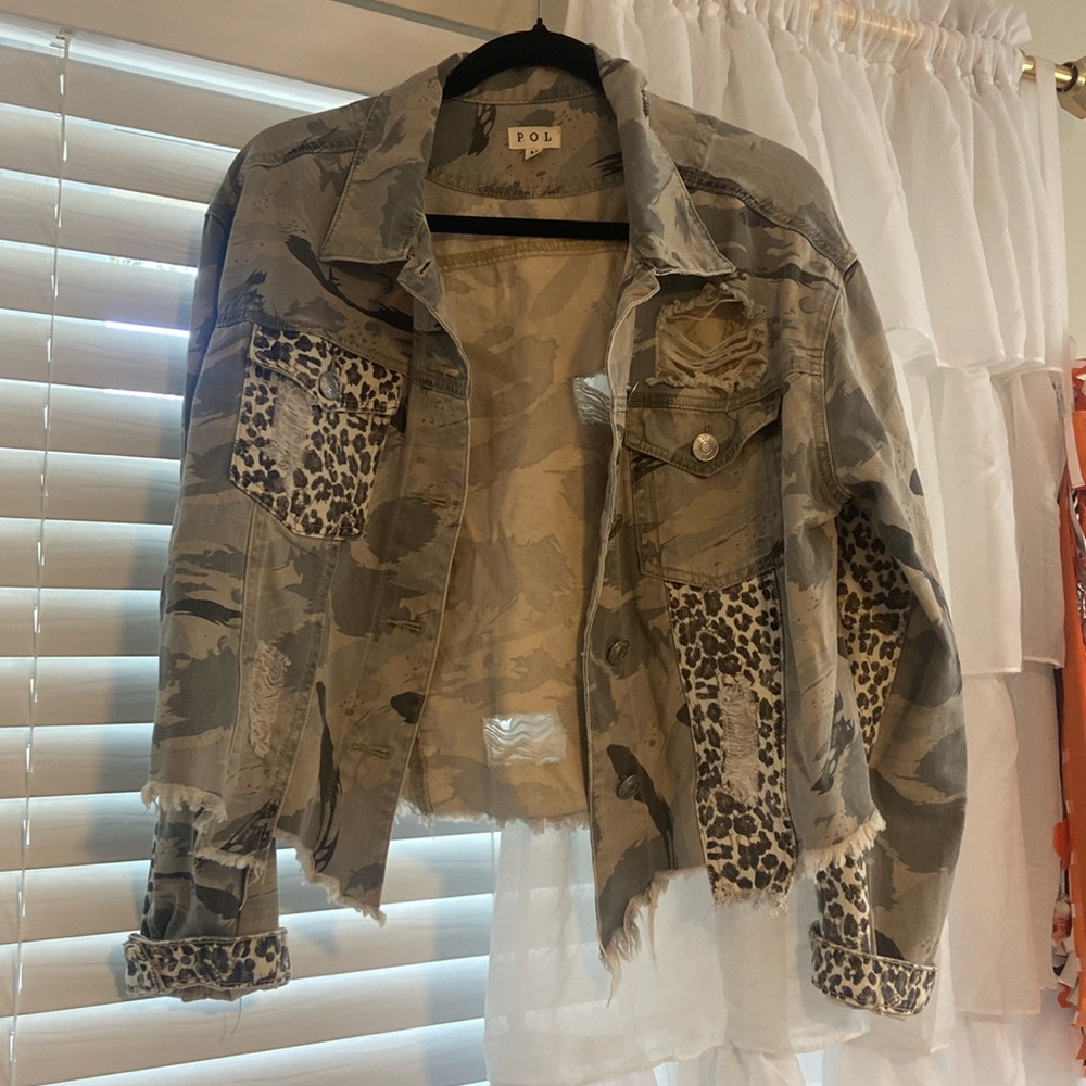 Camo Jean jacket